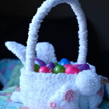 "Cottontail" Easter Bunny Basket