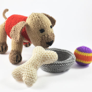 Rusty puppy knitting pattern 19020