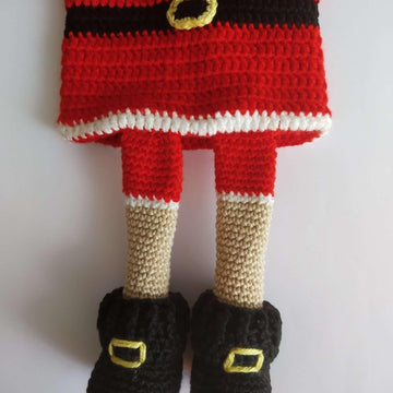 Christmas Santa Sack crochet pattern, Christmas amigurumi Sack, Santa Bag, Xmas Gift Bag, Christmas decor crochet (English, Deutsch, Français)