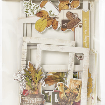 Simple Stories Autumn Splendor Layered Frames Die-Cuts 6/Pkg - 600372