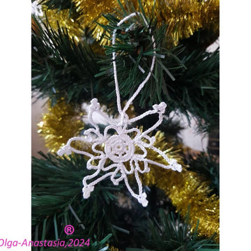 Crochet snowflake 31