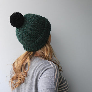 Moss Stitch Hat