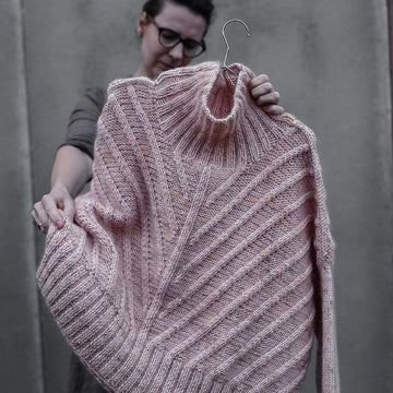 Fishbone chunky sweater
