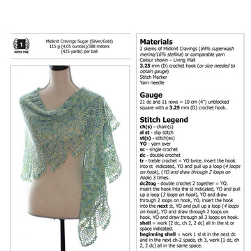 Sea Glass Shawl