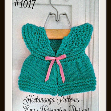 1017-TEAL Baby Sweater