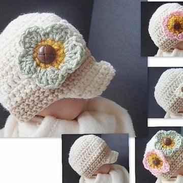 077, NEWSBOY CAP, newborn to adult sizes