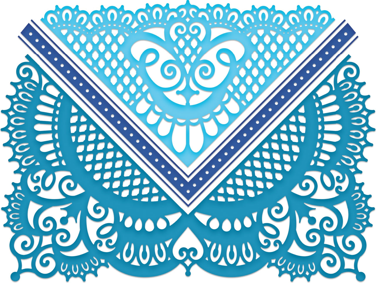 Heartfelt Creations Cut & Emboss Dies - Ornate Pocket Accents