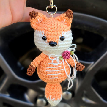 Fox Backpack / Keychain Charm