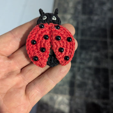 Ladybug Hair Clip English-US