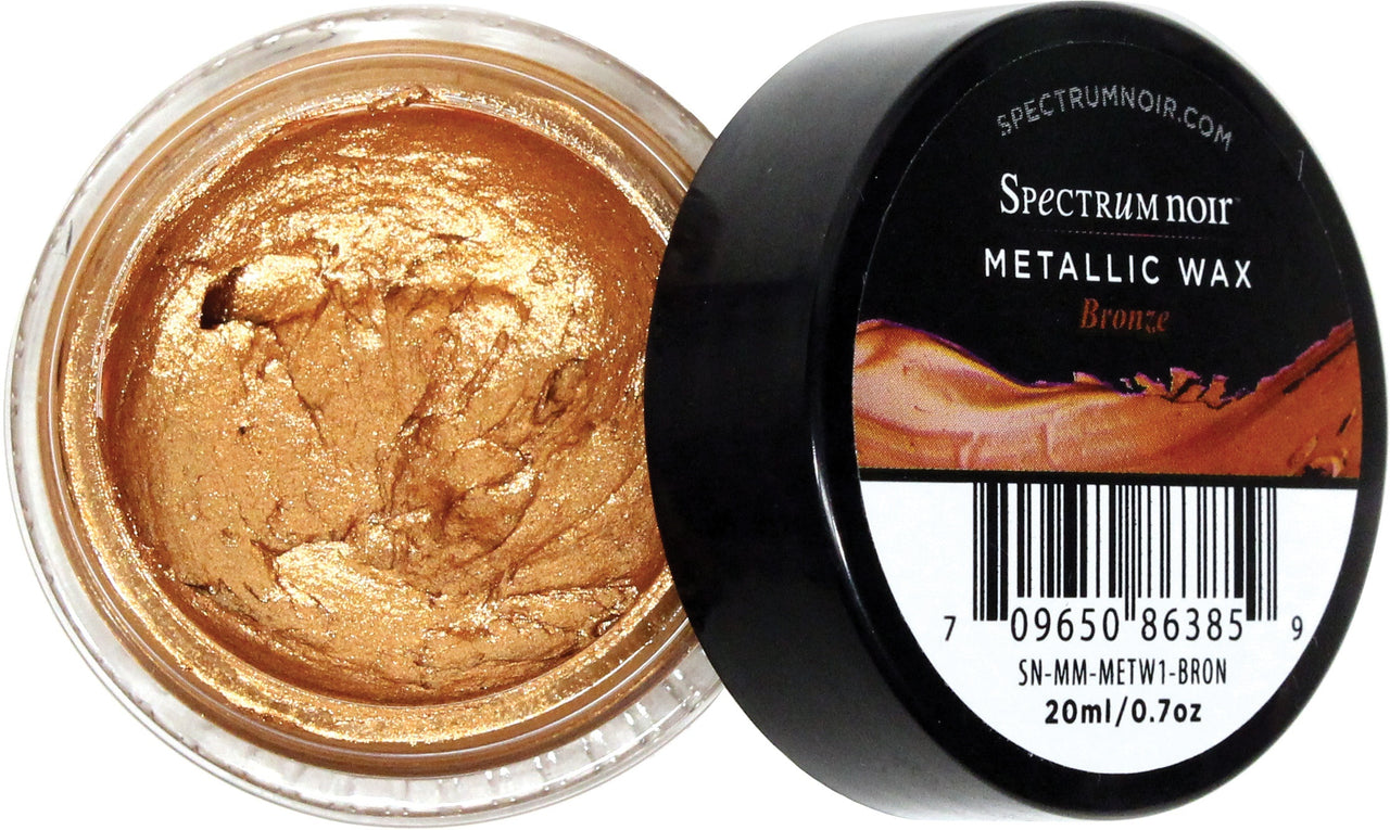 Crafter's Companion Spectrum Noir Metallic Wax .7oz - Bronze