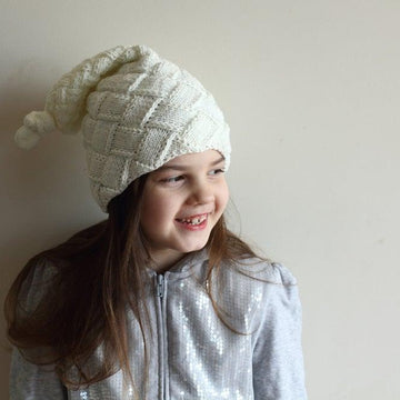 Entrelac Stocking Hat