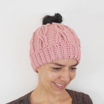 Treccia Messy Bun Hat