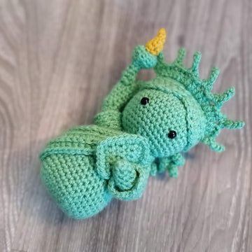Statue of Liberty Amigurumi doll