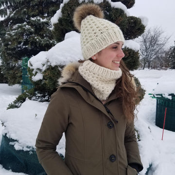 Crystal Snow Cache-Cou Maman et Moi