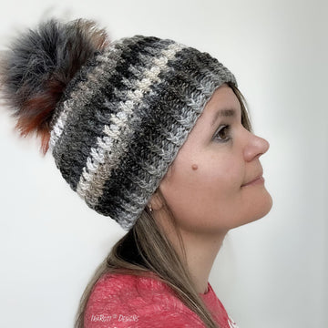 Alpine Beauty Textured Beanie