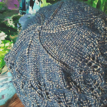 Fern Beret Knitting Pattern