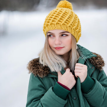 Sofia Ribbed Beanie Hat