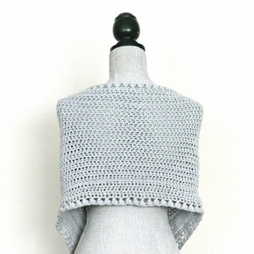 Shawl and Hooded Scarf with Pockets # 268