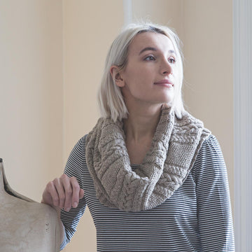 Deep Aran Cowl