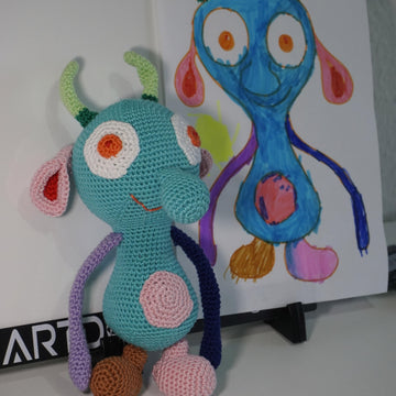 Crochet Pattern Monster Freddy!