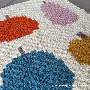 Pumpkin C2C Blanket