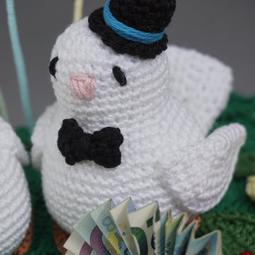 Crochet Pattern for the Wedding Gift Dove Pair!