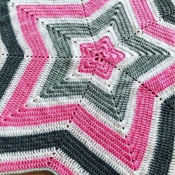 Star Crochet Blanket