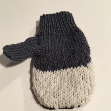 Fox and Badger Children Mittens