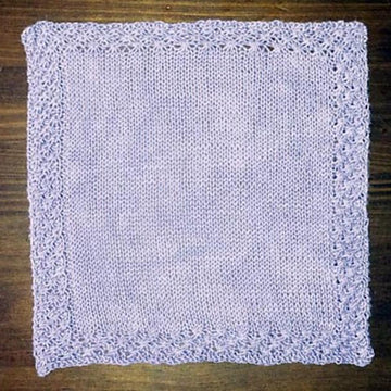 Daisy-Edged Handkerchief