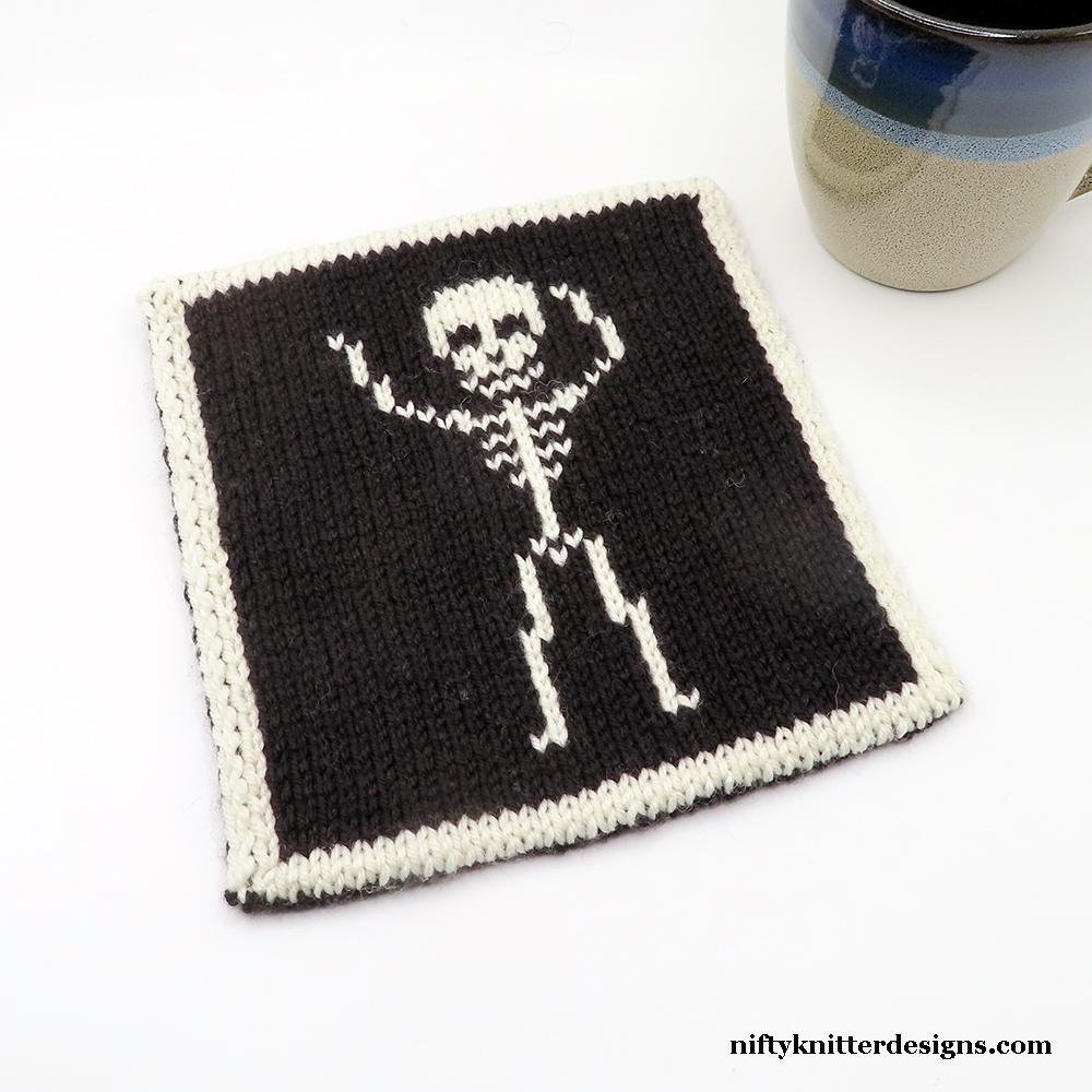 Spooky Scary Skeleton Potholders