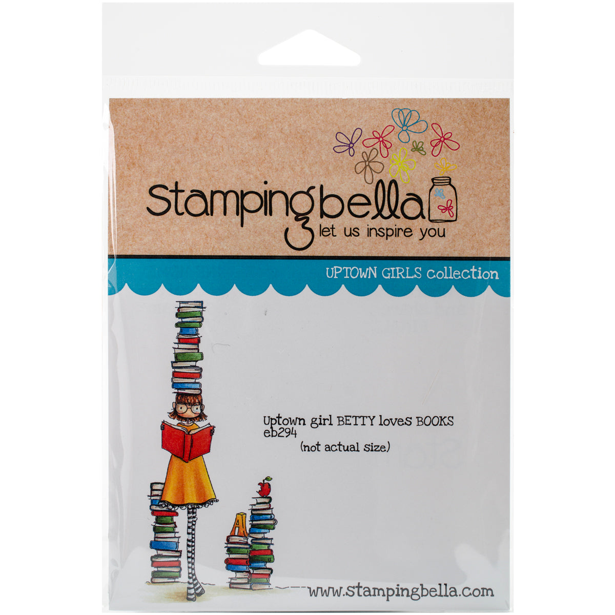 Stamping Bella Cling Stamps - Betty Loves Books
