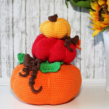 Pumpkin Stack - Doorstop