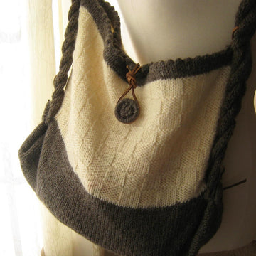 Knitting Tote Bag
