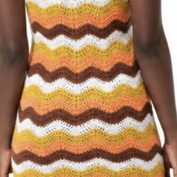 Ripple Crochet Dress