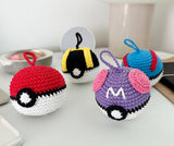 Pocket Monster Inspired Christmas Ornament Crochet Pattern Bundle PDF