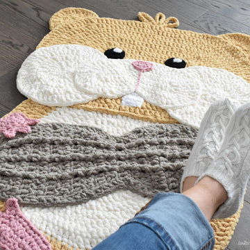 Peanut The Hamster Rug