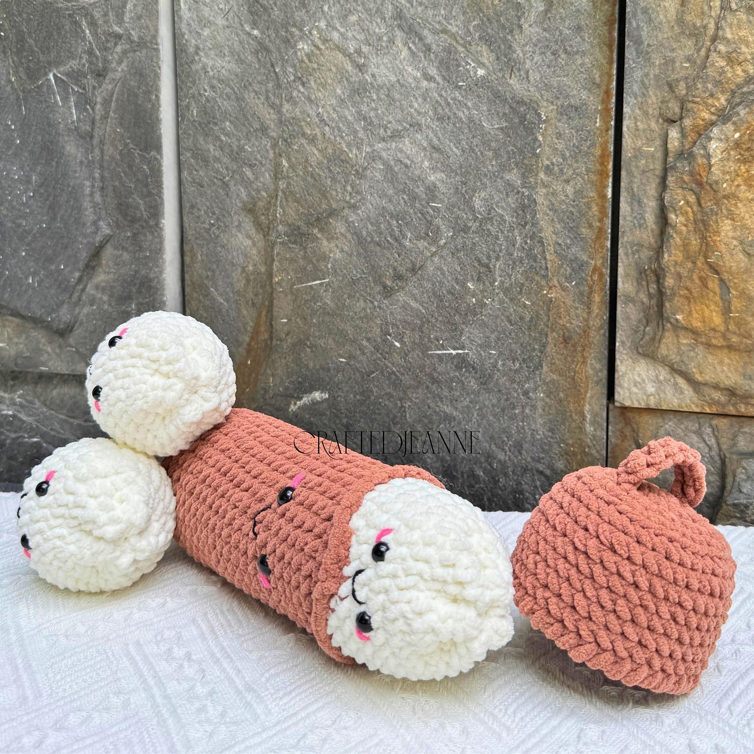 Dumplings Naughty Surprise Amigurumi