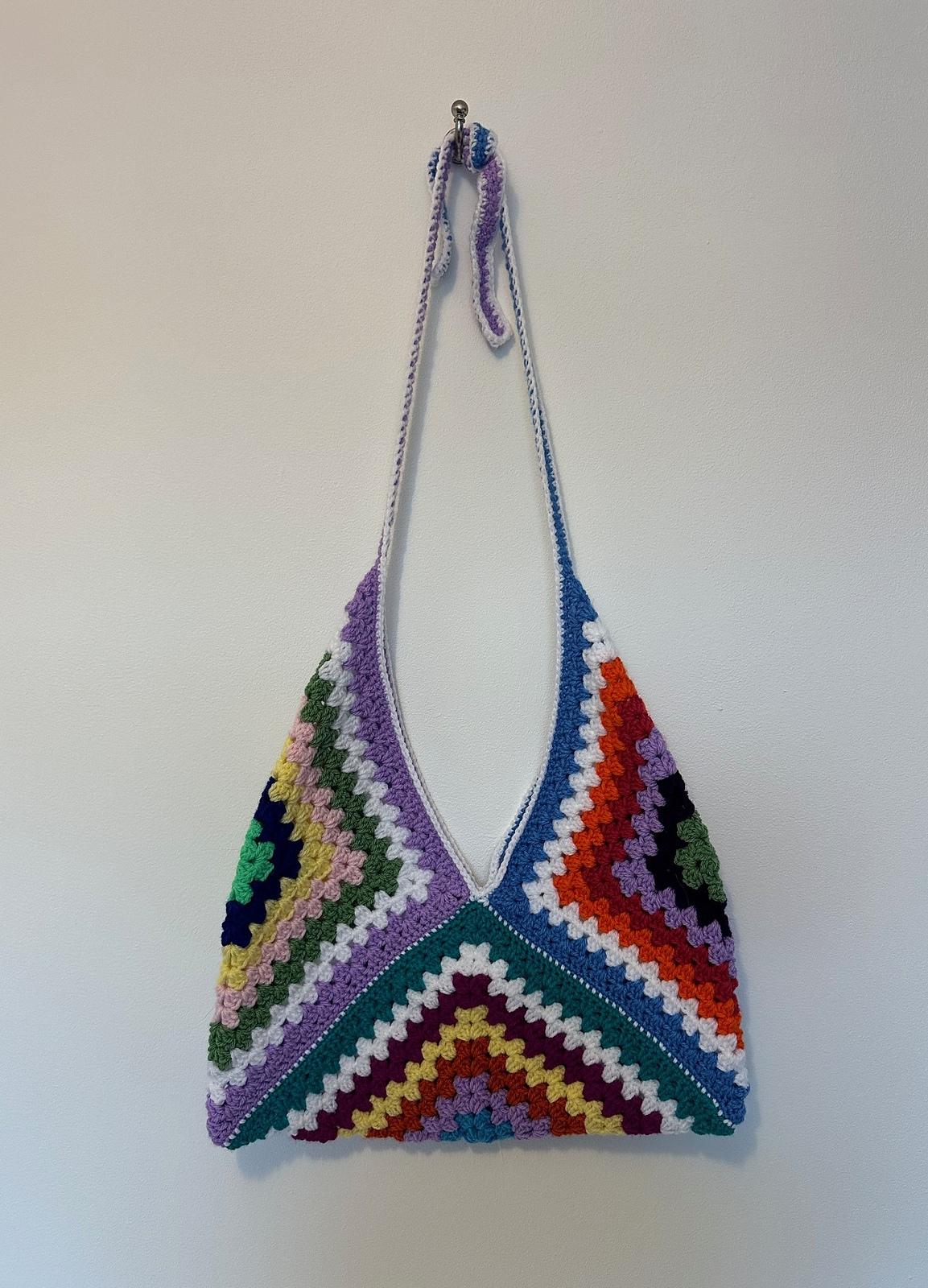 Granny Square Bag Crochet Pattern