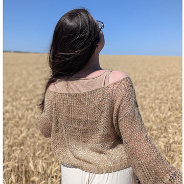 Gossamer Mohair Boatneck