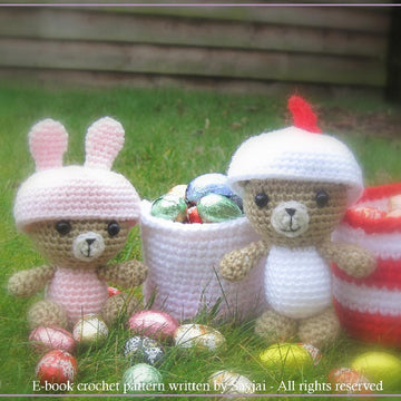 Easter Bears - PDF Amigurumi crochet pattern
