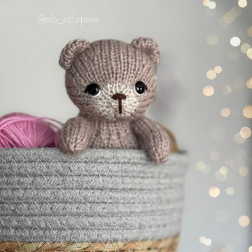Little bear knitting pattern