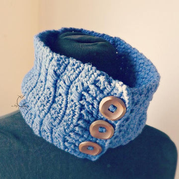 The Mini Morgan Button Up Cowl