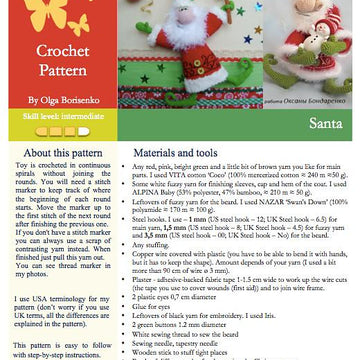 036 Santa Claus, Father Frost, Father Christmas toy Ravelry