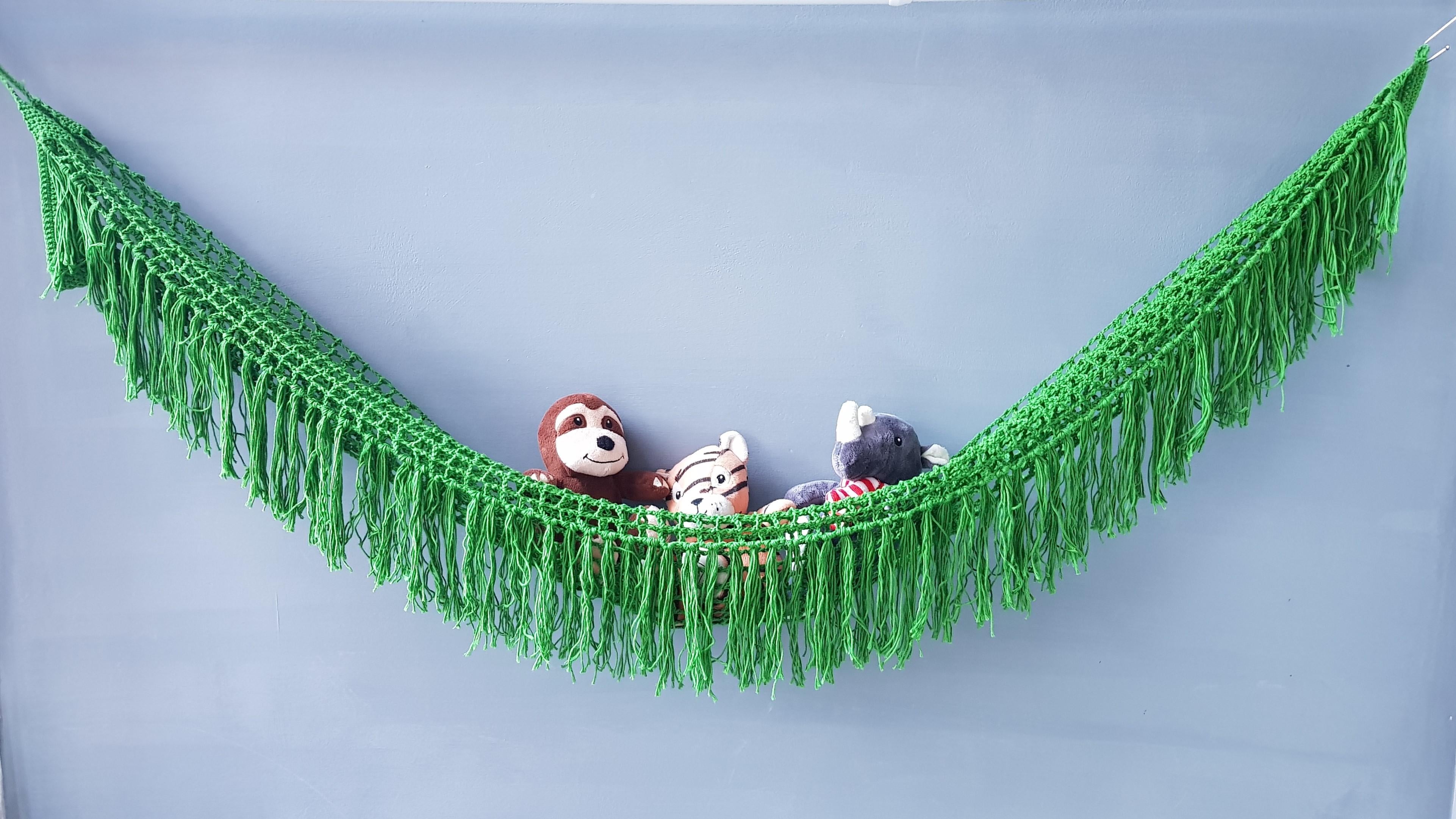 Crochet Toy Hammock