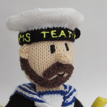 Royal Navy sailor tea cosy