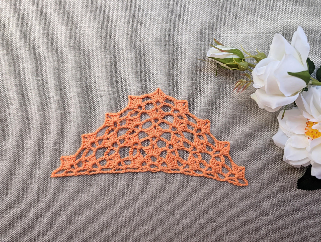 Crochet Bandana/Shawl Pattern/Chart #69