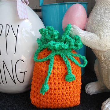 Carrot Soap Cozy or Small Gift Bag