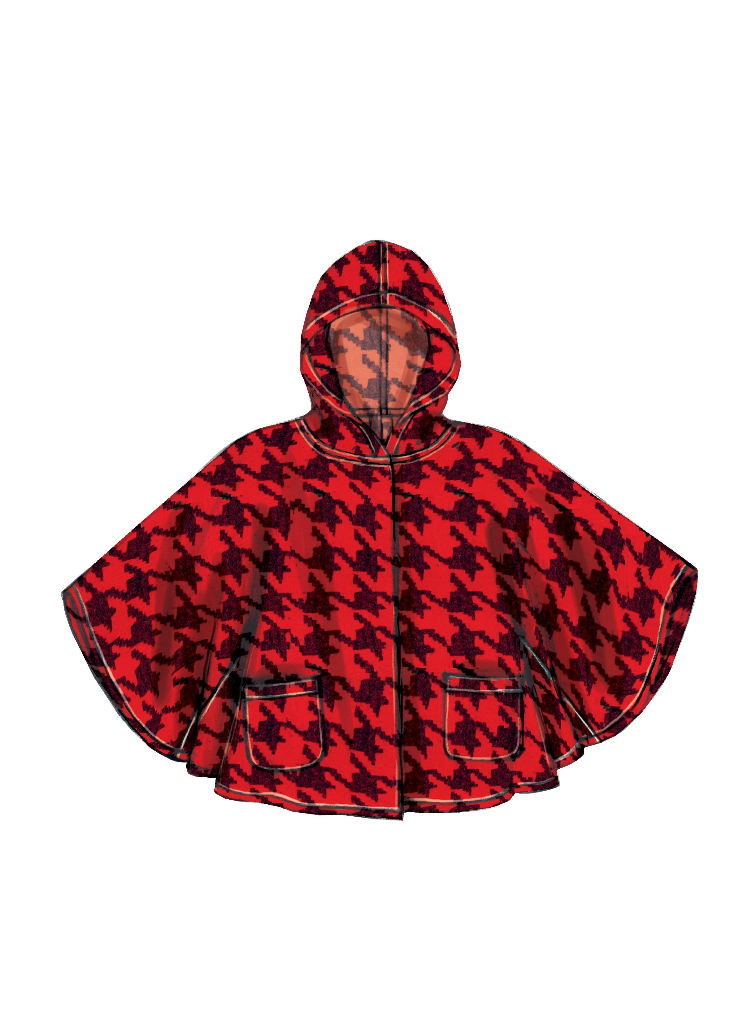 McCall's Misses' Ponchos M7202 - Sewing Pattern