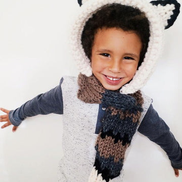 Finley the Fox Hooded Scarf