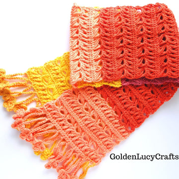 Sunset Flame Scarf
